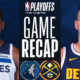 Denver Nuggets vs Timberwolves Match Player Stats