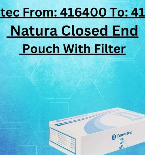 Convatec from: 416400 to: 416419 - Natura Closed End Pouch with Filter