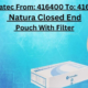 Convatec from: 416400 to: 416419 - Natura Closed End Pouch with Filter